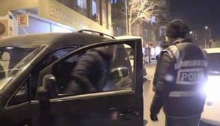 الشرطة التركية خلال حملة اعتقالات