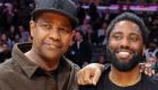 دنزل واشنطن يجبر ابنه على "مهام منزلية"