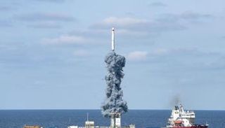 الصين ترسل تسعة أقمار صناعية