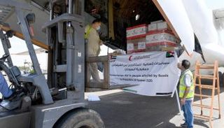 المساعدات الإماراتية لمتضرري فيضانات السودان