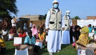 المساعدات الإماراتية لمتضرري فيضانات السودان
