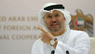 الدكتور أنور بن محمد قرقاش وزير الدولة الإماراتي للشؤون الخارجية