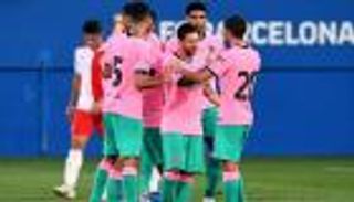 بالفيديو.. ميسي يسجل أول أهدافه بعد أزمته مع برشلونة