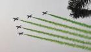 فيديو.. "همة 90" أكبر عرض جوي في تاريخ السعودية