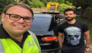 حادث سيارة محمد صلاح.. عائلة اللاعب توضح الحقيقة