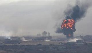 قصف تركي عنيف لأحد المواقع السورية - أرشيفية