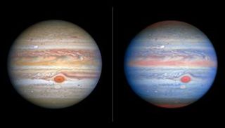 عاصفة جديدة في خطوط العرض الشمالية لكوكب المشتري