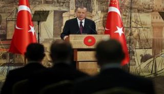 الرئيس التركي رجب طيب أدوغان 
