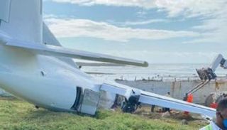 حطام طائرة الشحن الكينية