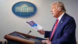 الرئيس الأمريكي دونالد ترامب