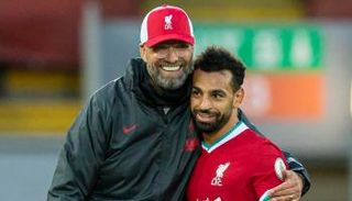 محمد صلاح مع يورجن كلوب