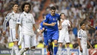 ألفارو موراتا يسجل لليوفي في الريال