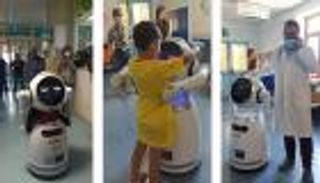 أفيل.. روبوت لديه مشاعر يتحدث مع الأطفال المرضى