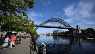 جسر تاين في بريطانيا - أ ف ب