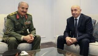 حفتر وعقيلة صالح - أرشيفية