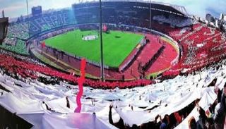 تيفو جماهير الرجاء والوداد