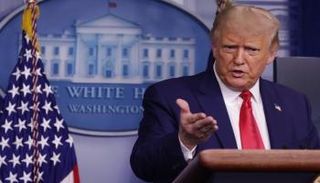 الرئيس الأمريكي دونالد ترامب