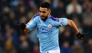 رياض محرز نجم مانشستر سيتي الإنجليزي