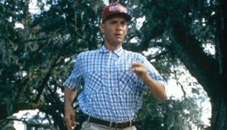 مشهد للنجم توم هانكس من فيلم فورست جامب