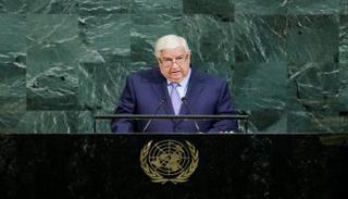 وزير  الخارجية السوري وليد المعلم - رويترز