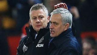 جوزيه مورينيو وأولي جونار سولسكاير