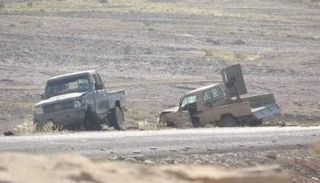 دوريات حوثية دمرها التحالف العربي