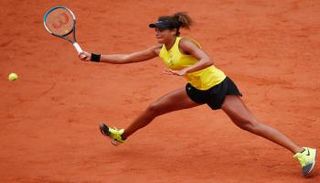 المصرية ميار الشريف لاعبة التنس الأرضي