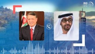 الشيخ محمد بن زايد آل نهيان والعاهل الأردني