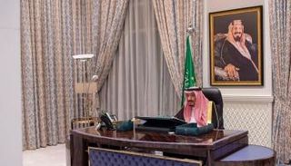 خادم الحرمين الشريفين خلال ترؤس جلسة مجلس الوزراء