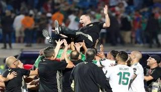 جمال بلماضي مدرب منتخب الجزائر