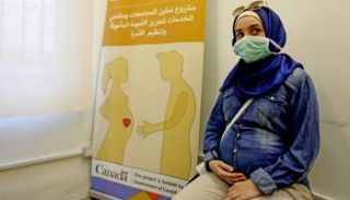 النساء الحوامل في بيروت