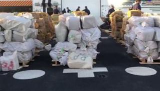 كمية كبيرة من المخدرات المضبوطة- أرشيفية