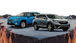  طراز تويوتا "RAV4 الهجين" وطراز هوندا CR-V لعام 2021