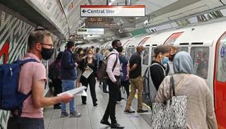 محطة قطار في لندن