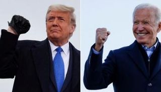 ترامب وبايدن