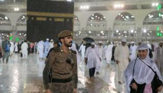 أمطار غزيرة بالحرم المكي- أرشيفية