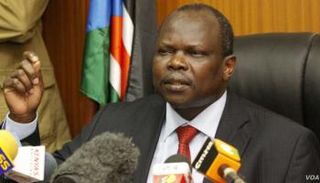 باقان أموم رئيس الحركة الشعبية في جنوب السودان