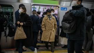 محطة قطار في اليابان