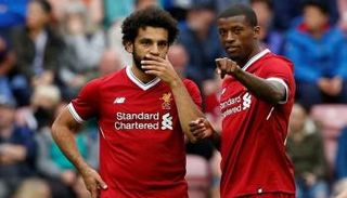 محمد صلاح وجورجينيو فينالدوم