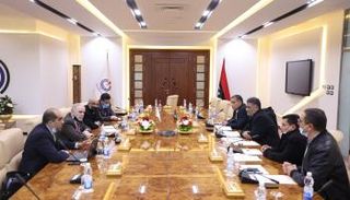 لقاء رئيس المؤسسة الوطنية للنفط مع رئيس الشركة العامة للكهرباء