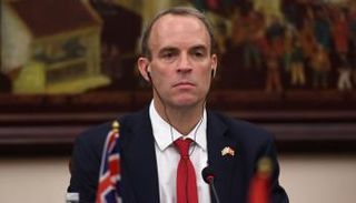 وزير  الخارجية البريطاني دومنيك راب - أ.ف.ب