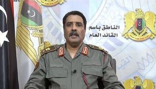 اللواء أحمد المسماري المتحدث باسم الجيش الليبي- أرشيفية