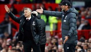 كلوب مدرب ليفربول وسولسكاير مدرب مانشستر يونايتد