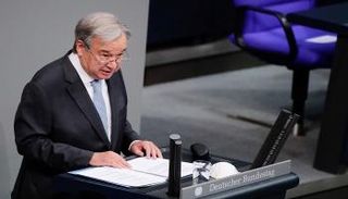 الأمين العام للأمم المتحدة أنطونيو جوتيريش