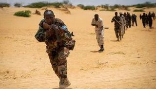 عناصر من الجيش الصومالي خلال عملية سابقة