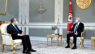 الرئيس قيس سعيد وهشام المشيشي