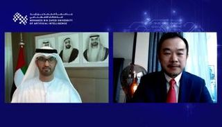 الدكتور سلطان الجابر وإريك زينغ