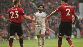 محمد صلاح ضد مانشستر يونايتد