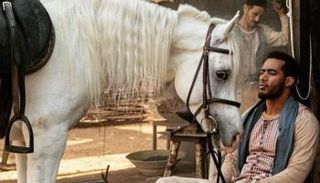 محمد رمضان في كواليس تصوير 