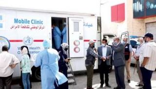 حملات متنقلة للتوعية بكورونا في ليبيا - أرشيفية